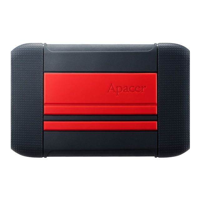 Зовнішній жорсткий диск 2.5" USB 1TB Apacer AC633 Black/Red (AP1TBAC633R-1)