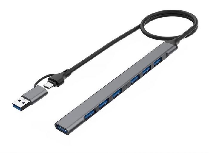 Концентратор  USB-C XoKo AC-700m