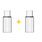 Адаптер XoKo AC-025 USB Type-C-Lightning Silver 2шт. (XK-AC025-SL2)