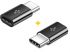 Адаптер XoKo AC-014 MicroUSB - Type-C Black 2шт. (XK-AC014-BK2)