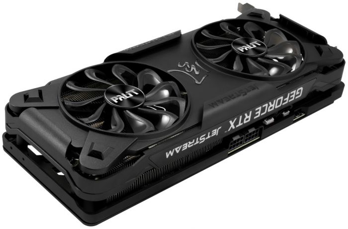 Відеокарта GF RTX 3070 8GB GDDR6 JetStream V1 Palit (NE63070019P2-1040J) (LHR)