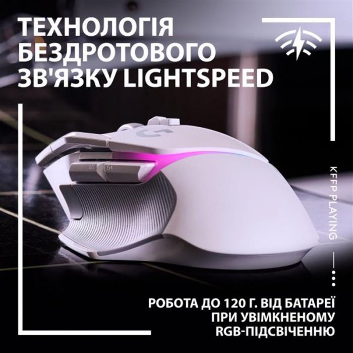 Мишка Logitech G502 X Plus (910-006171) White