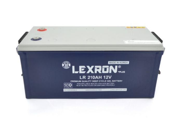 Акумуляторна батарея Lexron 12V 210AH (LR12-210/29822) AGM мультигель