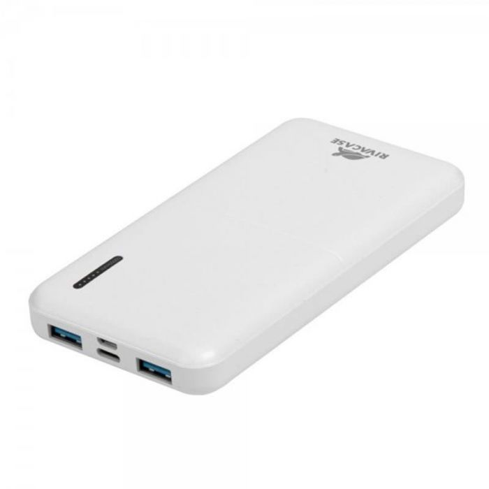 Універсальна мобільна батарея Rivacase Rivapower 10000mAh White (VA2532)