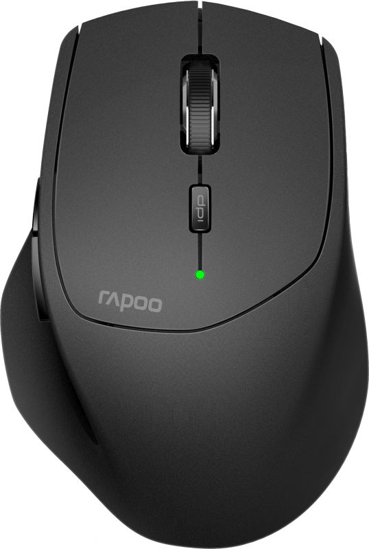 Мишка бездротова Rapoo MT550 Multi-Mode Wireless Black