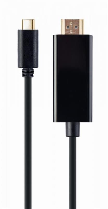 Кабель Cablexpert (A-CM-HDMIM-01) USB Type C - HDMI, 2 м, чорний