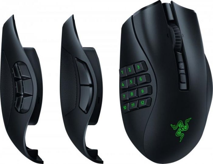 Мишка бездротова Razer Naga V2 Pro Wireless (RZ01-04400100-R3G1) Black USB