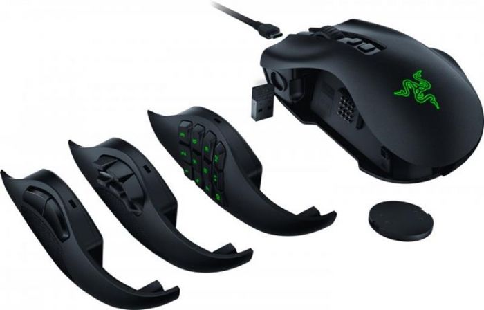 Мишка бездротова Razer Naga V2 Pro Wireless (RZ01-04400100-R3G1) Black USB