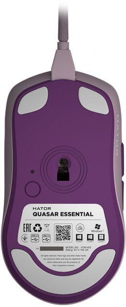 Мишка Hator Quasar Essential Lilac (HTM-403)