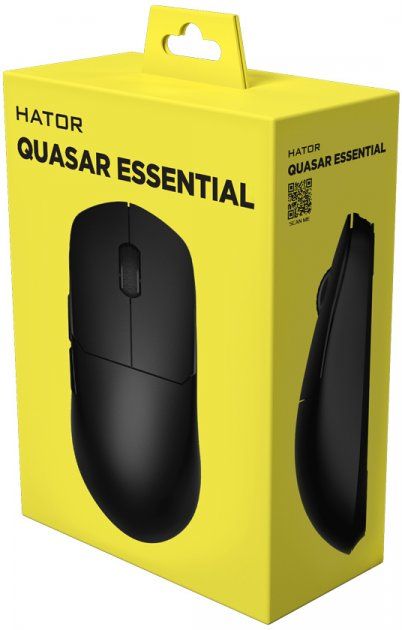 Мишка Hator Quasar Essential Black (HTM-400) USB