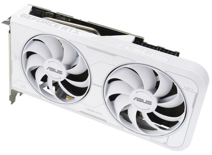 Відеокарта GF RTX 3060 Ti 8GB GDDR6X Dual OC White Asus (DUAL-RTX3060TI-O8GD6X-WHITE)