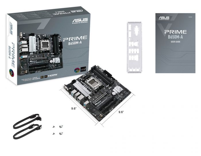 Материнська плата Asus Prime B650M-A Socket AM5