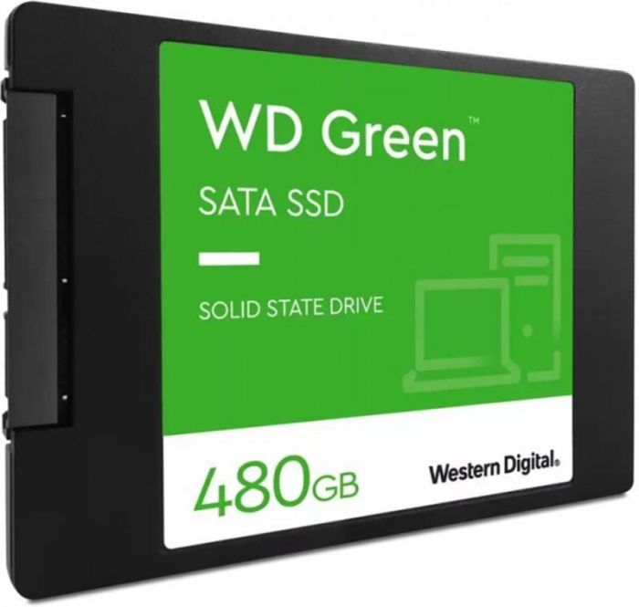 Накопичувач SSD  480GB WD Green 2.5" SATAIII TLC (WDS480G3G0A)