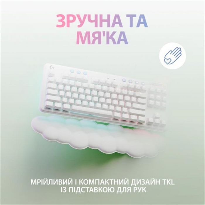 Клавіатура бездротова Logitech G715 Tactile (920-010465) White USB