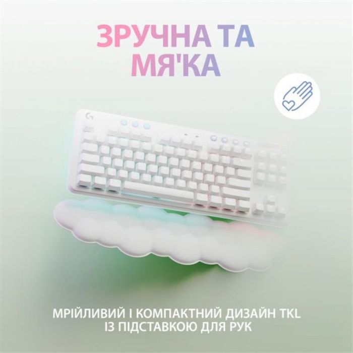 Клавіатура бездротова Logitech G715 Tactile (920-010465) White USB