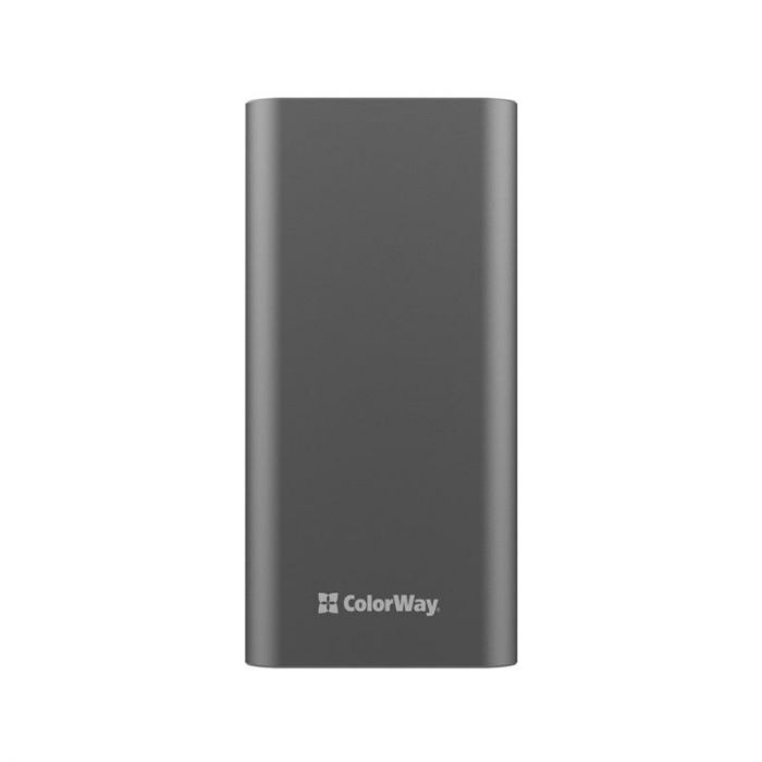 Універсальна мобільна батарея ColorWay 20000mAh Gray (CW-PB200LPH3GR-PDD)