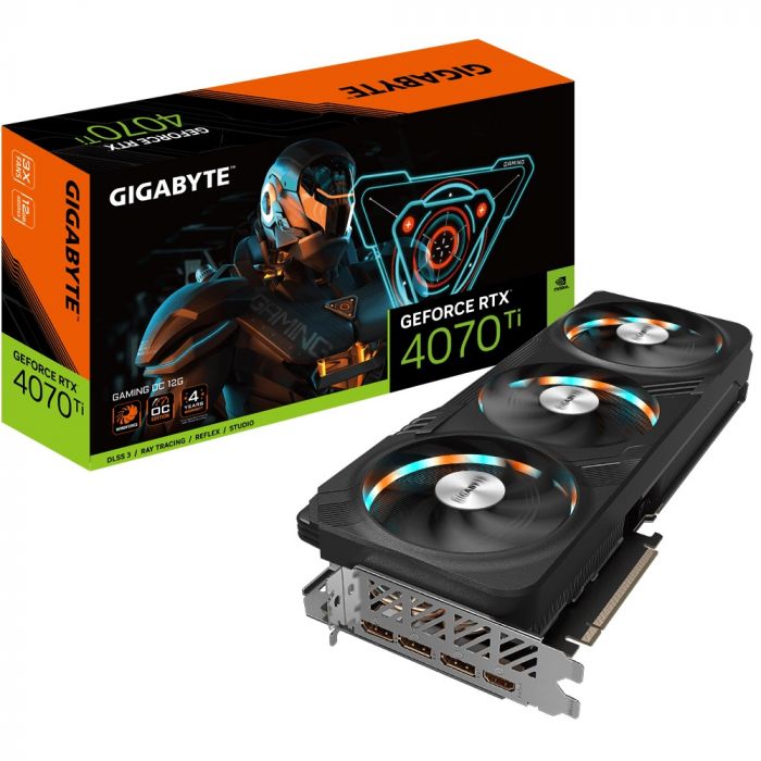 Відеокарта GF RTX 4070 Ti 12GB GDDR6X Gaming OC Gigabyte (GV-N407TGAMING OC-12GD)