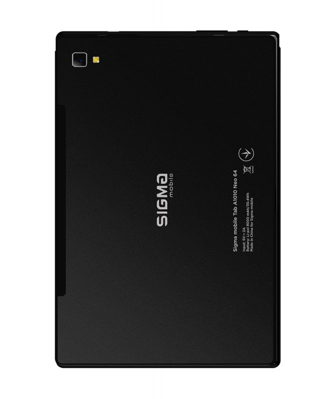 Планшетний ПК Sigma mobile Tab A1010 Neo 4/64GB 4G Dual Sim Black+чохол-книжка