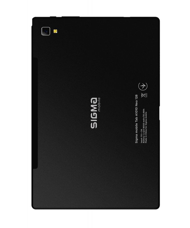 Планшетний ПК Sigma mobile Tab A1010 Neo 4/128GB 4G Dual Sim Black+чохол-книжка