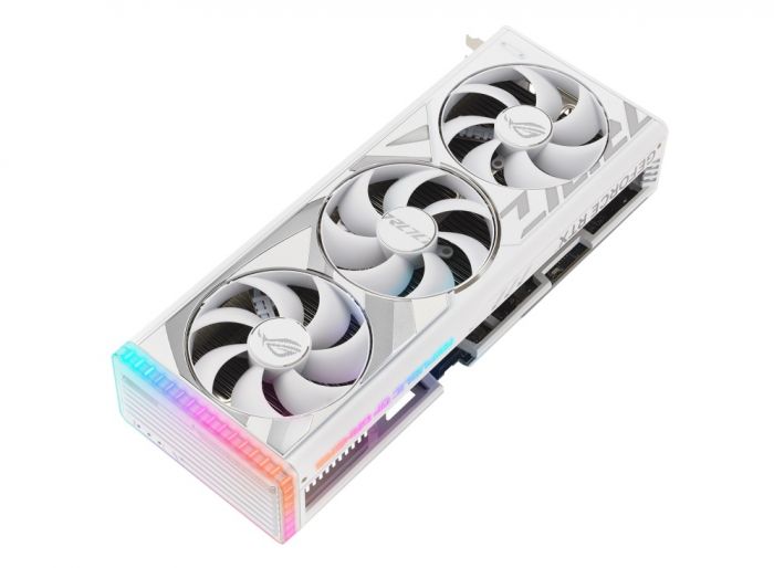 Відеокарта GF RTX 4080 16GB GDDR6X ROG Strix Gaming OC White Asus (ROG-STRIX-RTX4080-O16G-WHITE)