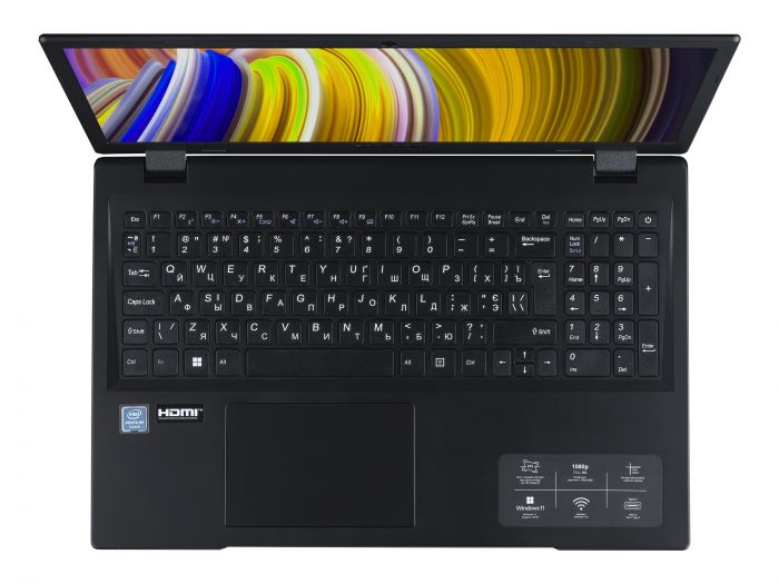 Ноутбук Prologix M15-710 (PN15E01.PN58S2NU.002) FullHD Black