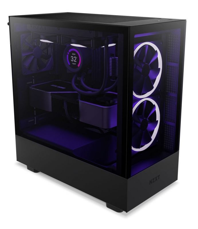 Корпус NZXT H5 Elite Black (CC-H51EB-01) без БЖ