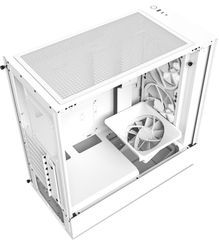 Корпус NZXT H5 Elite White (CC-H51EW-01) без БЖ