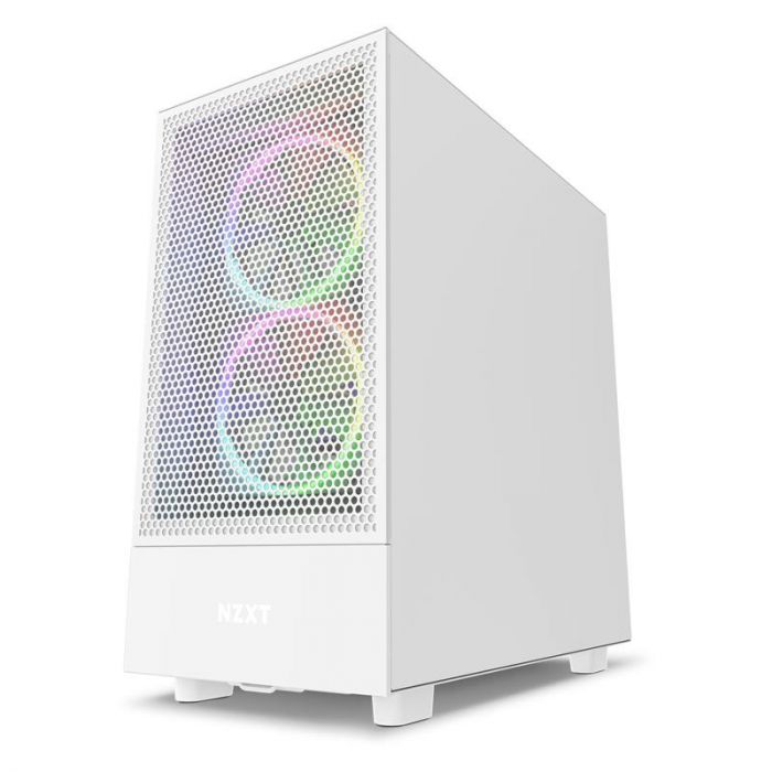 Корпус NZXT H5 Flow White (CC-H51FW-01) без БЖ