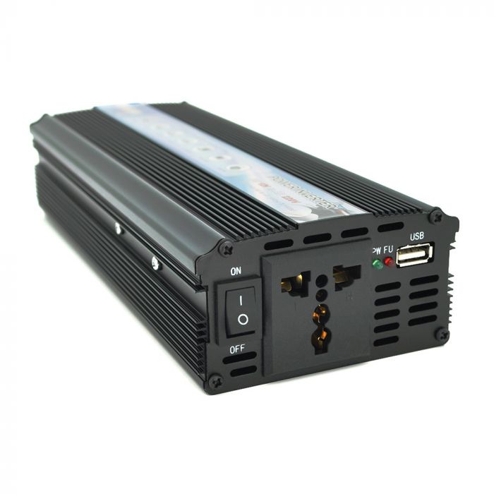 Інвертор напруги Voltronic YT-2000W-CI12V, 12/220V, 1200W (YT-2000W-CI12V/02492)