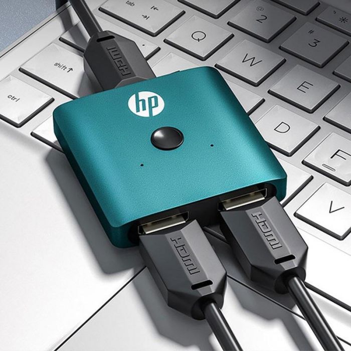 Сплітер HP HDMI 1.4 UHD 4K/30Hz 3D, HDCP,1080P 1*2 (DHC--HD01v)