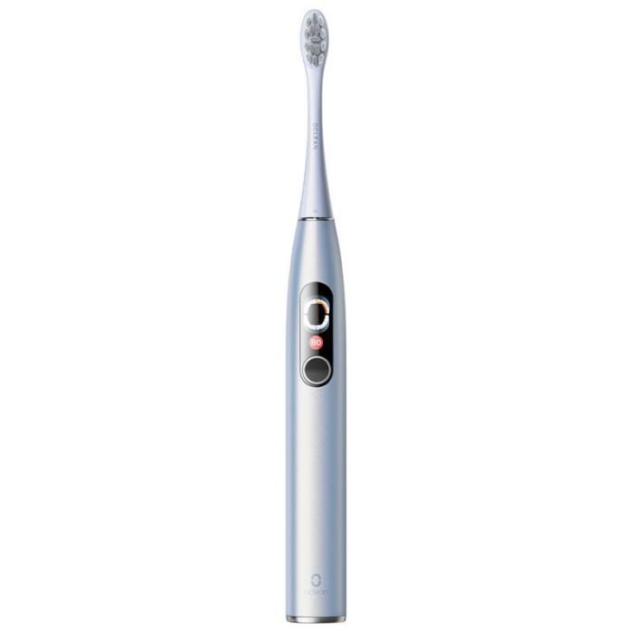 Розумна зубна електрощітка Oclean X Pro Digital Electric Toothbrush Glamour Silver (6970810552560)