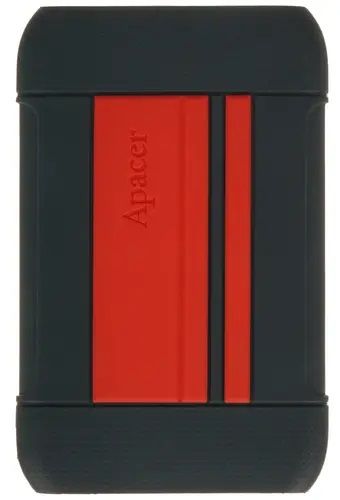 Зовнішній жорсткий диск 2.5" USB 2.0TB Apacer AC633 Black/Red (AP2TBAC633R-1)