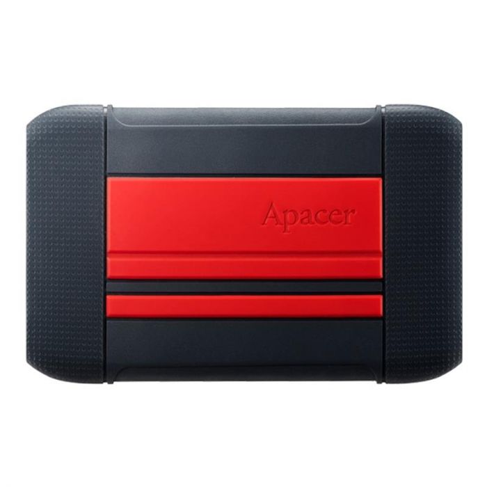 Зовнішній жорсткий диск 2.5" USB 2TB Apacer AC633 Black/Red (AP2TBAC633R-1)