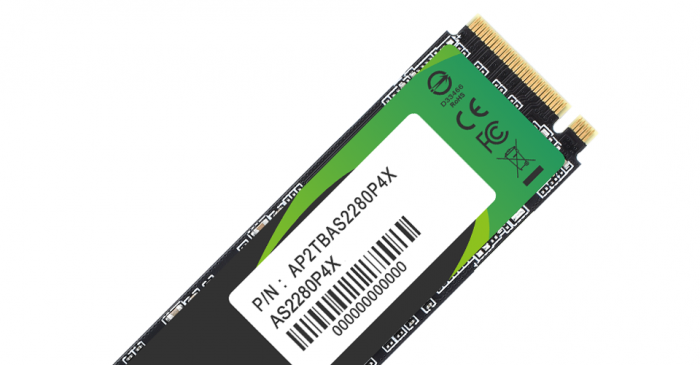 Накопичувач SSD 1TB Apacer AS2280P4X M.2 PCIe 3.0 3D TLC (AP1TBAS2280P4X-1)
