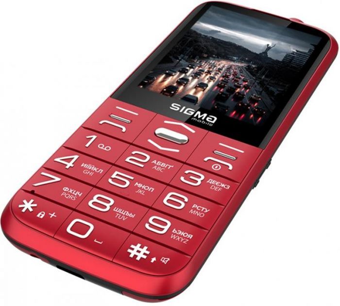 Мобільний телефон Sigma mobile Comfort 50 Grace Dual Sim Red