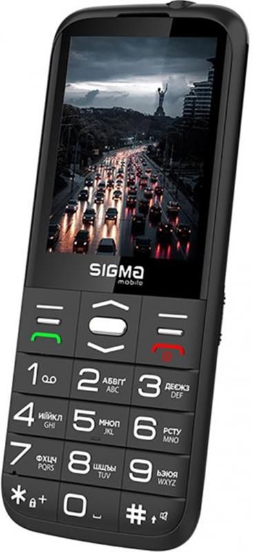 Мобільний телефон Sigma mobile Comfort 50 Grace Dual Sim Black