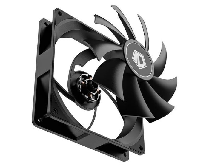 Вентилятор ID-Cooling XF-12025-SD-K, 120x120x25мм, 4-pin, чорний