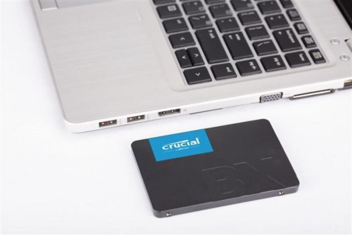 Накопичувач SSD 240GB Crucial BX500 2.5" SATAIII 3D NAND TLC (CT240BX500SSD1)