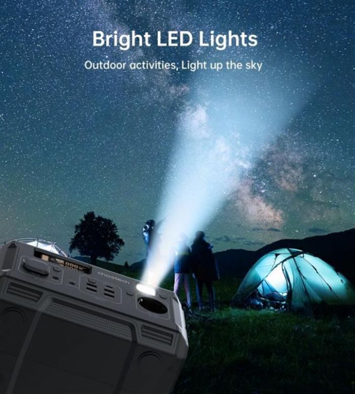 Зарядна станція Choetech Portable Power Station 83200mA Black (BS002-V2)