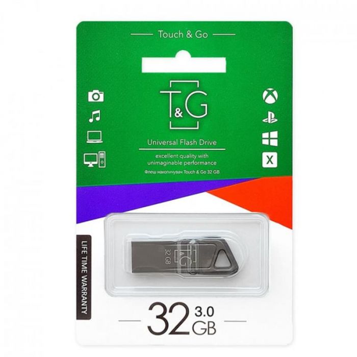 Флеш-накопичувач USB 32GB T&G 114 Metal Series (TG114-32G3)