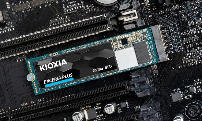 Накопичувач SSD 2TB Kioxia Exceria Plus M.2 2280 PCIe 3.0 x4 TLC (LRD10Z002TG8)