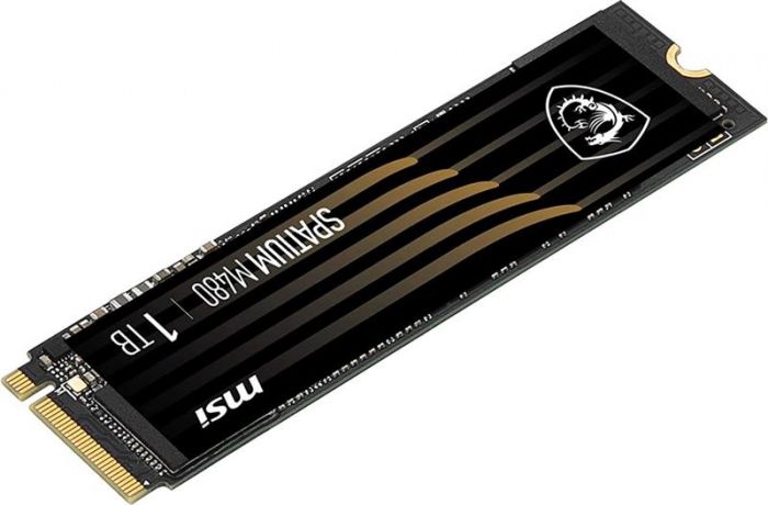 Накопичувач SSD 1TB MSI Spatium M480 M.2 2280 PCIe 4.0 x4 NVMe 3D NAND (S78-440L490-P83)