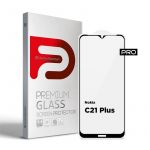 Захисне скло Armorstandart Pro для Nokia C21 Plus Black (ARM62198)