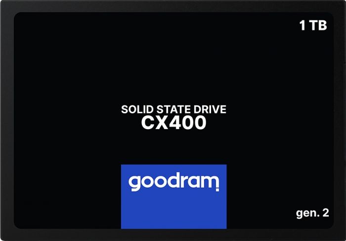 Накопичувач SSD 1ТB GOODRAM CX400 Gen.2 2.5" SATAIII 3D TLC (SSDPR-CX400-01T-G2)