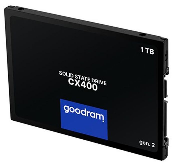 Накопичувач SSD 1ТB GOODRAM CX400 Gen.2 2.5" SATAIII 3D TLC (SSDPR-CX400-01T-G2)