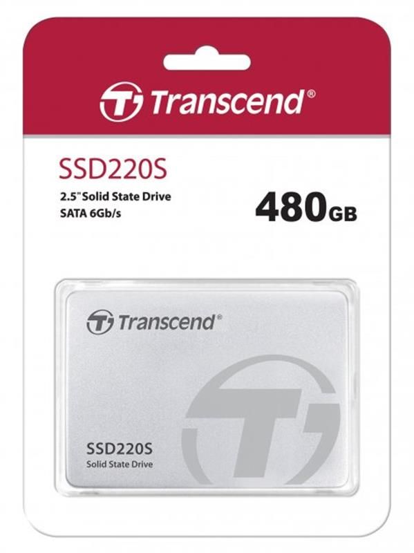 Накопичувач SSD  480GB Transcend SSD220 (TS480GSSD220S)
