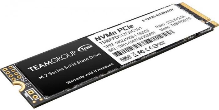 Накопичувач SSD  512GB Team MP33 Pro M.2 2280 PCIe 3.0 x4 3D TLC (TM8FPD512G0C101)