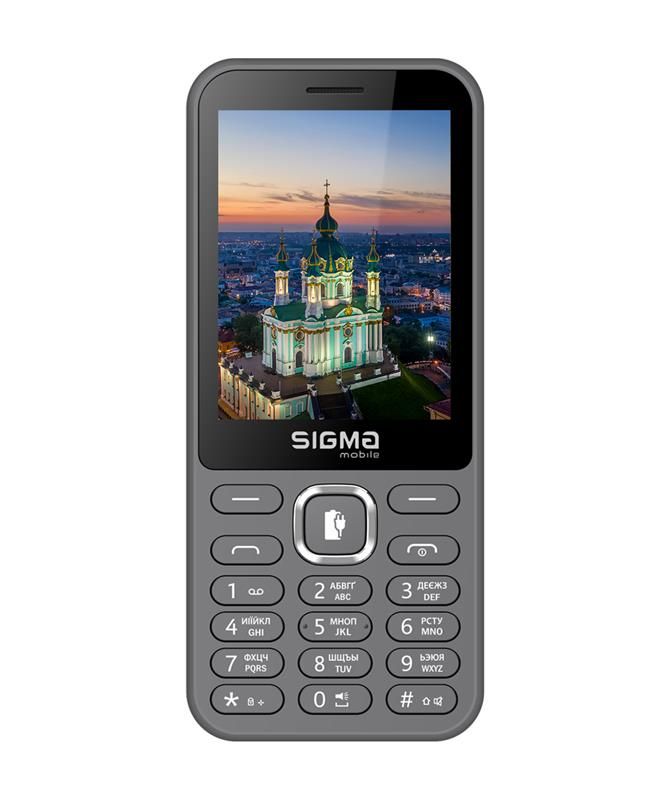 Мобiльний телефон Sigma mobile X-style 31 Power Type-C Dual Sim Grey