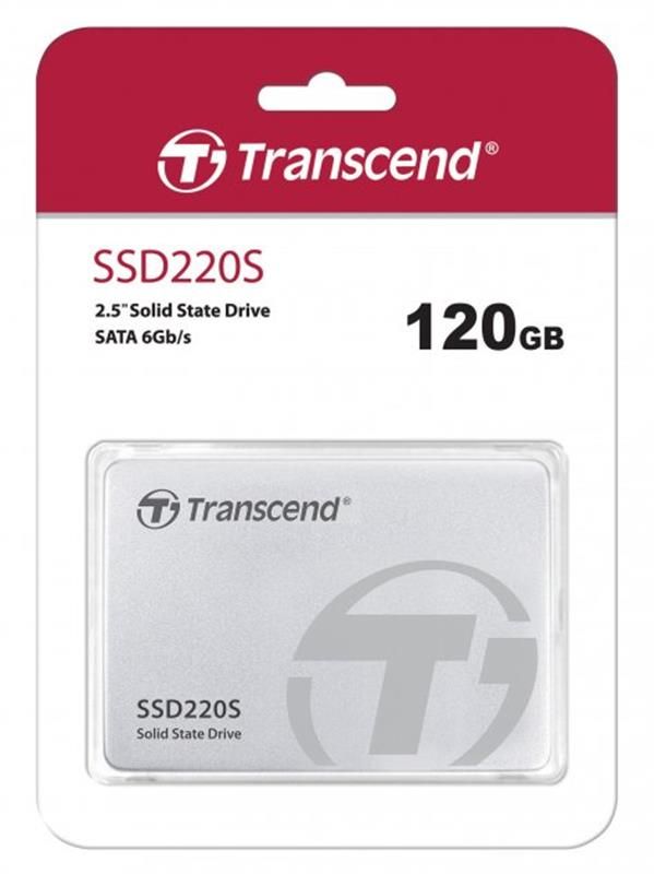 Накопичувач SSD  120GB Transcend SSD220 (TS120GSSD220S)