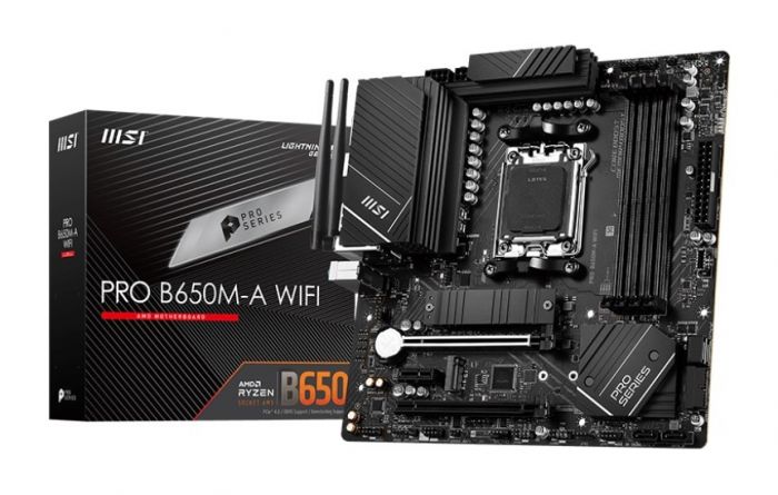 Материнська плата MSI Pro B650M-A WIFI Socket AM5